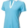 Women Calvin Klein Shirts< Women'S Canisteo Polo - Heritage Blue/White