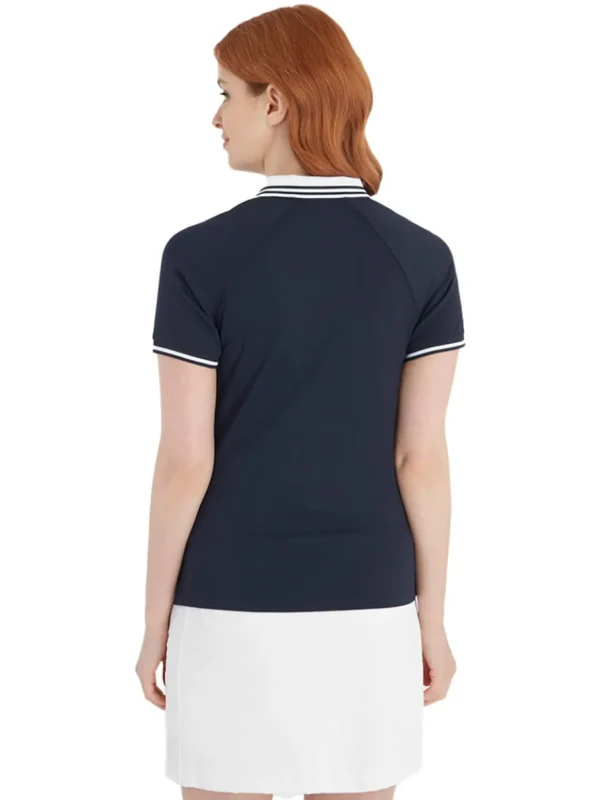 Women Calvin Klein Shirts< Women'S Genesee Polo - Navy/White