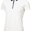 Women Calvin Klein Shirts< Women'S Raquette Polo - White/Navy