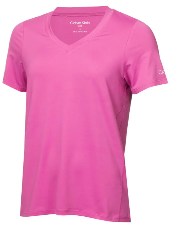 Women Calvin Klein Shirts< Women'S Relax T-Shirt - Orchid