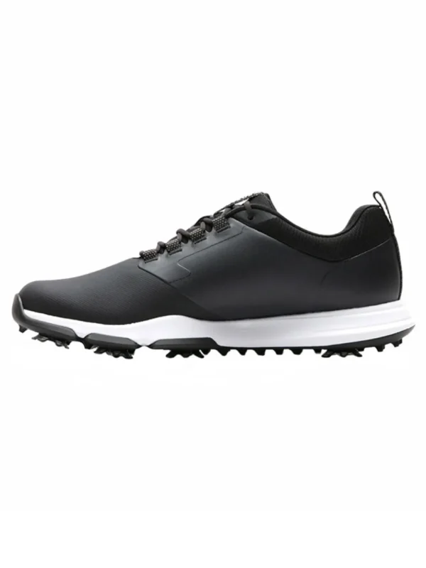 Men Cuater Mens Golf Shoes< The Ringer Golf Shoes - Black