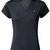 Women Daily Sports Shirts< W Anzio Cap Sleeve Polo - Navy