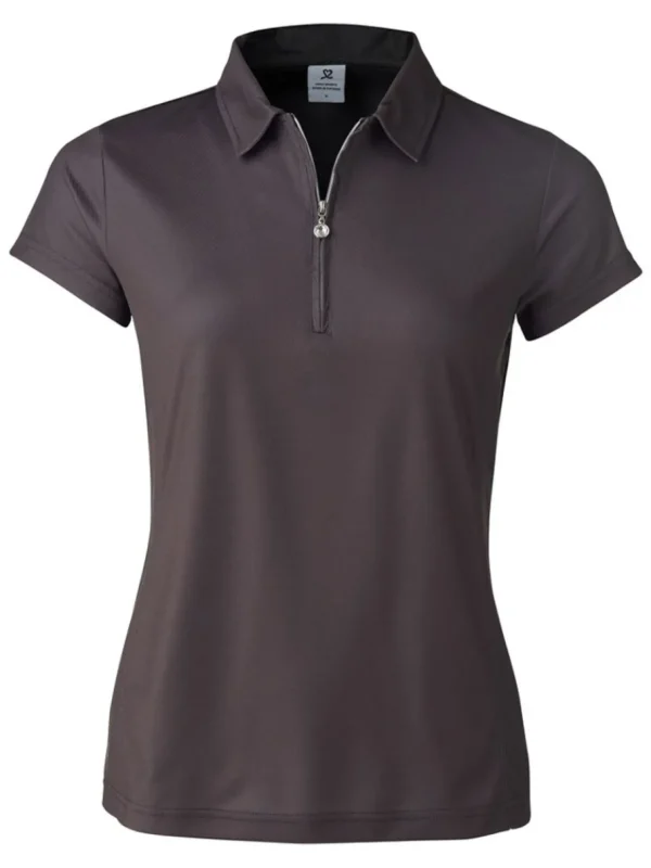 Women Daily Sports Shirts< W Macy Short Sleeve Polo - Black