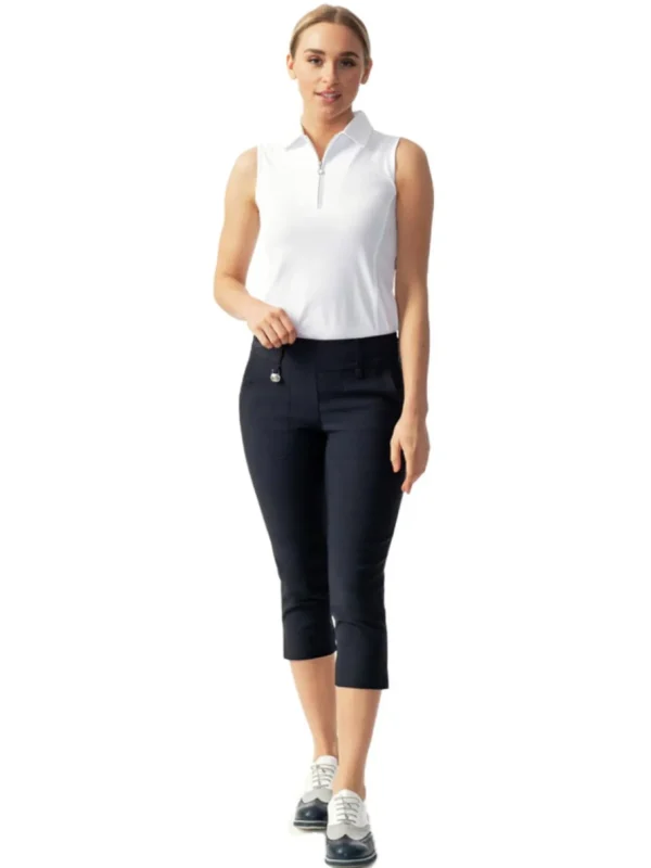 Women Daily Sports Pants< W Magic Capri (78Cm) - Navy