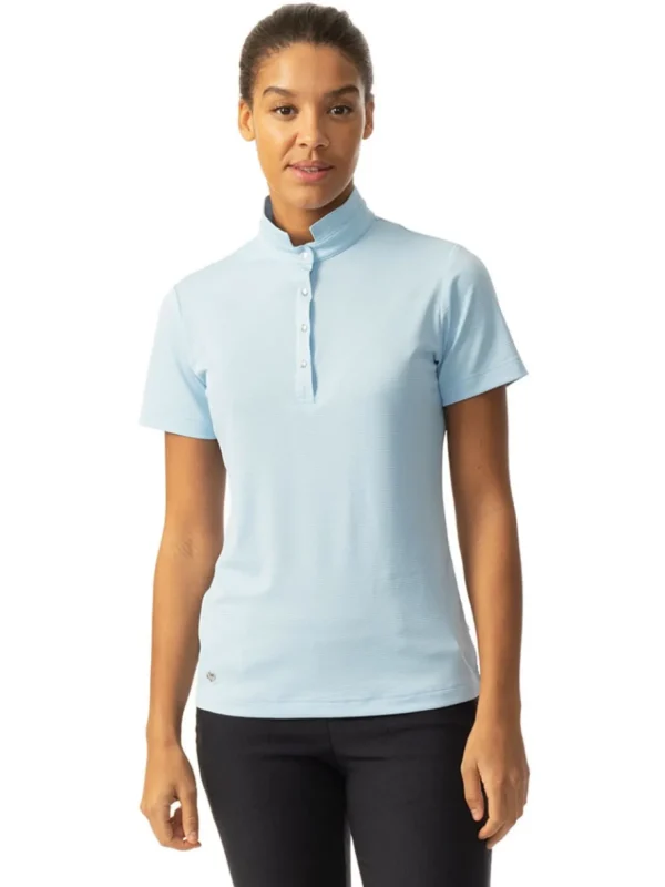 Women Daily Sports Shirts< W Nance Short Sleeve Polo Shirt - Skylight