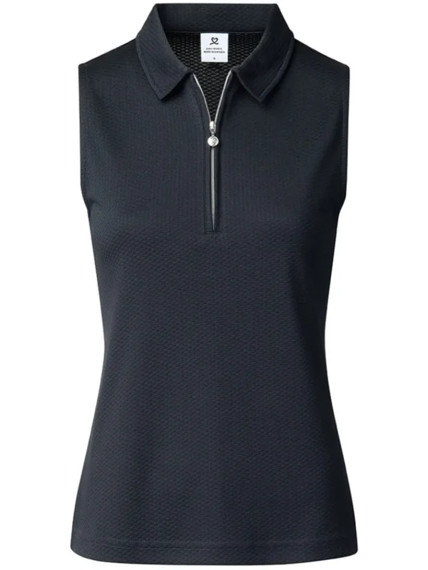 Women Daily Sports Shirts< W Peoria Sleeveless Polo Shirt - Navy