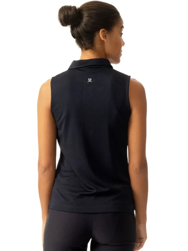 Women Daily Sports Shirts< W Peoria Sleeveless Polo Shirt - Navy