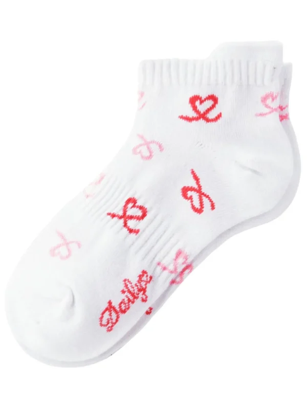 Daily Sports Socks< Women'S Heart Sock 3 Pack - White