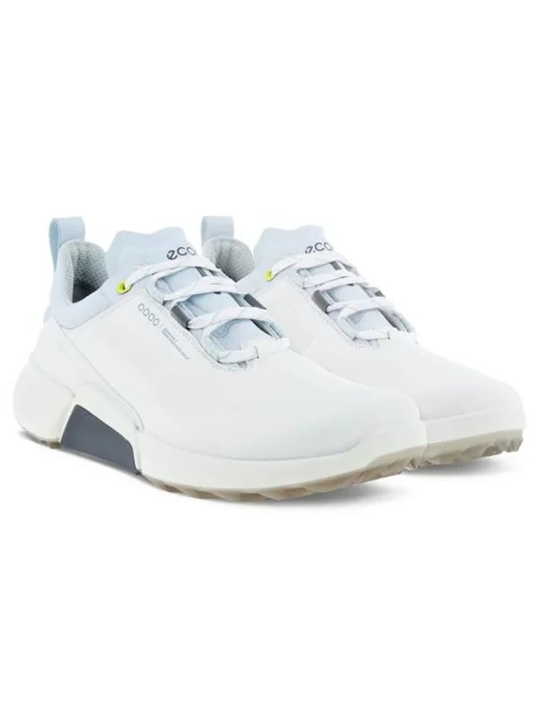 Men Ecco Mens Golf Shoes< M Biom Hybrid 4 Golf Shoes - White/Air