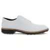 Men Ecco Mens Golf Shoes< M Classic Golf Shoes - White