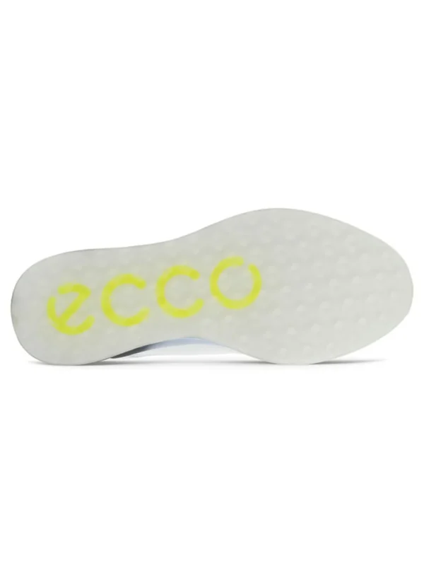 Men Ecco Mens Golf Shoes< M S-Three Golf Shoes - White/Black