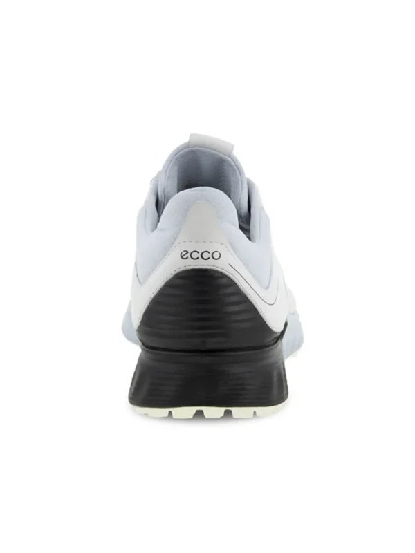 Men Ecco Mens Golf Shoes< M S-Three Golf Shoes - White/Black