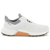 Women Ecco Womens Golf Shoes< W Biom Hybrid 4 Golf Shoes - White/Silver Grey