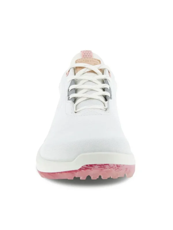 Women Ecco Womens Golf Shoes< W Biom Hybrid 4 Golf Shoes - White/Silver/Pink