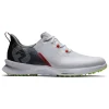 Men FootJoy Mens Golf Shoes< Fuel Golf Shoes - White/Navy