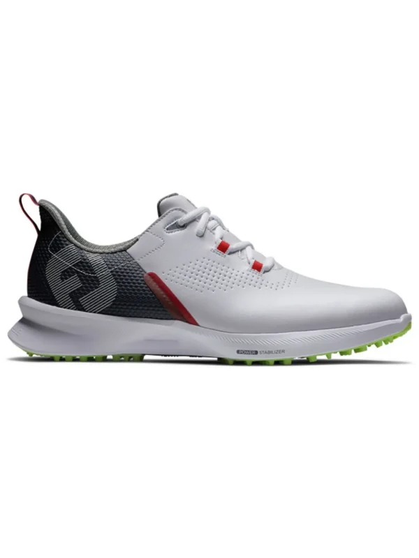 Men FootJoy Mens Golf Shoes< Fuel Golf Shoes - White/Navy