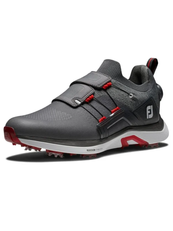 Men FootJoy Mens Golf Shoes< Hyperflex Boa Golf Shoes - Charcoal