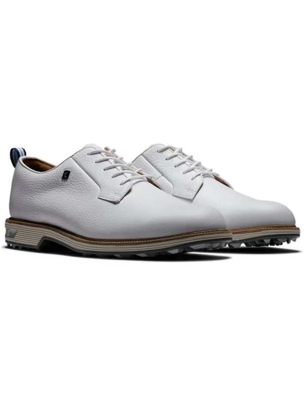 Men FootJoy Mens Golf Shoes< Premiere Series Field Golf Shoes - White