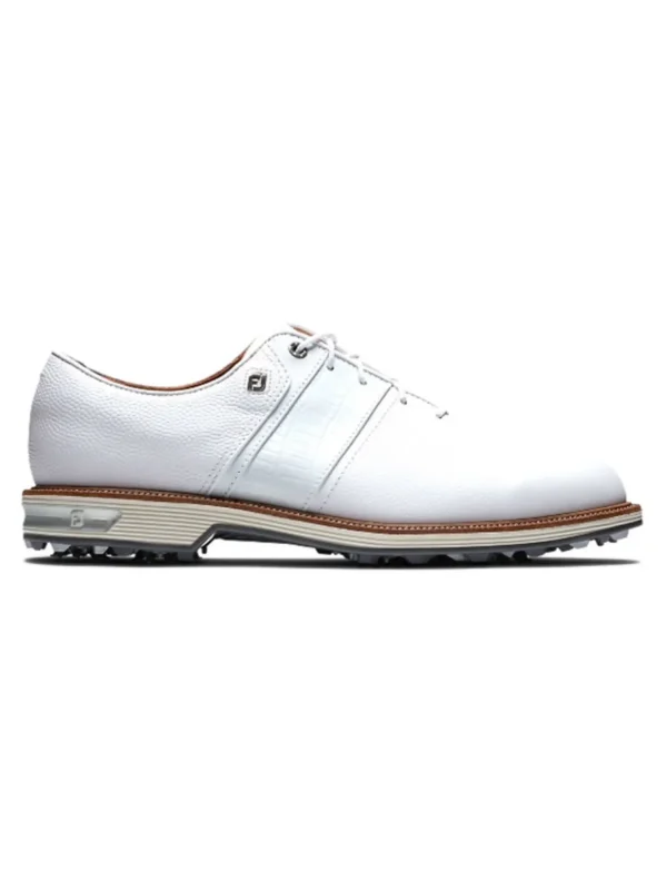 Men FootJoy Mens Golf Shoes< Premiere Series Packard Golf Shoes - White