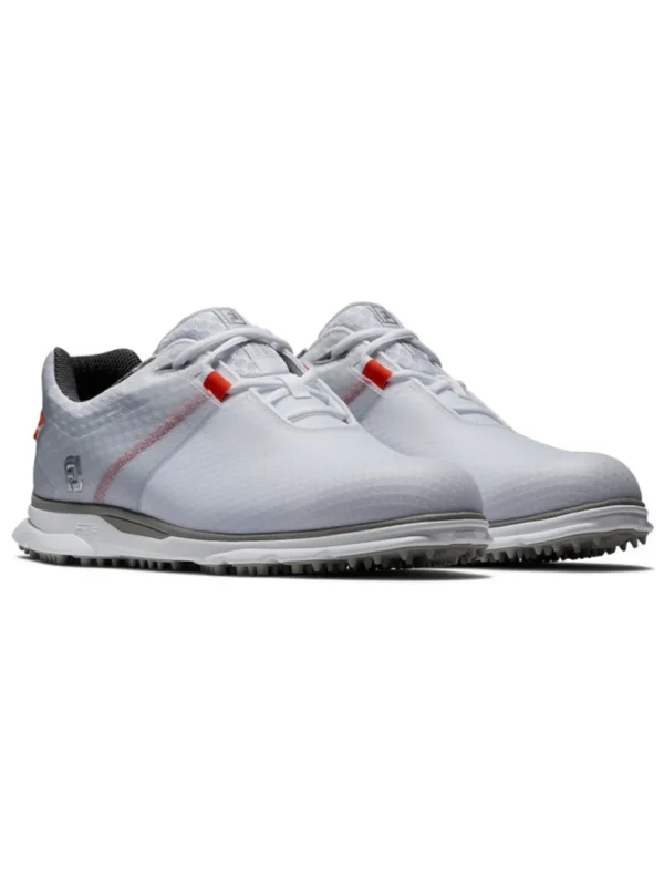 Men FootJoy Mens Golf Shoes< Pro Sl Sport Golf Shoes - White