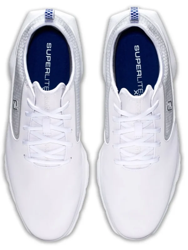 Men FootJoy Mens Golf Shoes< Superlites Xp Golf Shoes - White