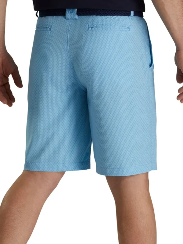 Men FootJoy Shorts< Tonal Print Short - True Blue