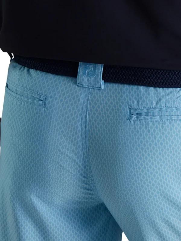 Men FootJoy Shorts< Tonal Print Short - True Blue