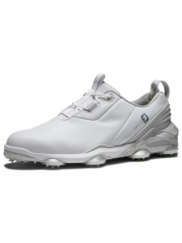 Men FootJoy Mens Golf Shoes< Tour Alpha Golf Shoes - White