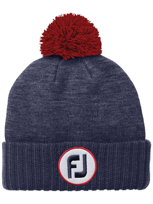 FootJoy Beanies & Mitts< Winter Knit Pom Pom Beanie