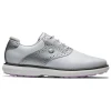 Women FootJoy Womens Golf Shoes< Women'S Fj Traditions Spikeless Golf Shoes - White/Silver