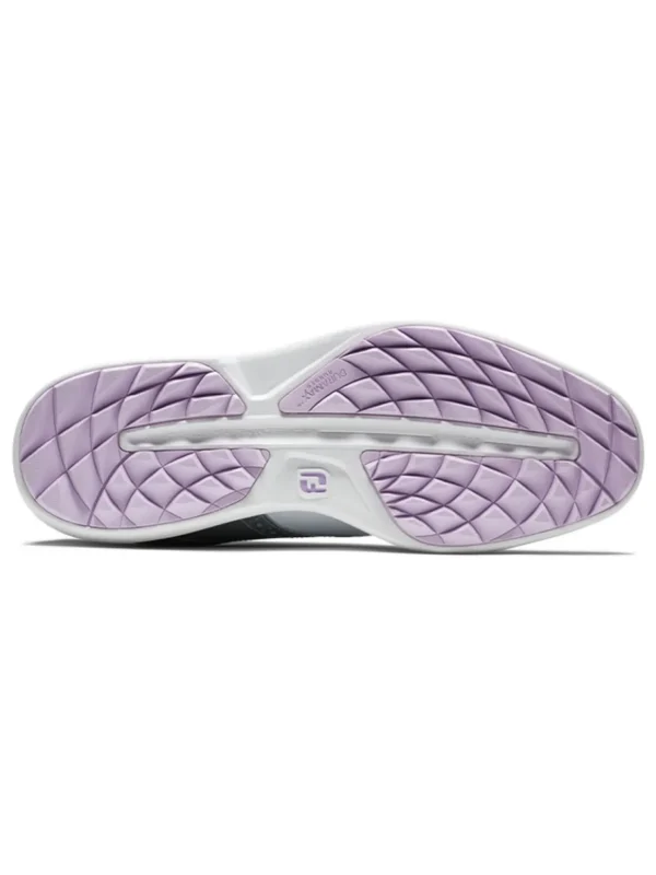 Women FootJoy Womens Golf Shoes< Women'S Fj Traditions Spikeless Golf Shoes - White/Silver