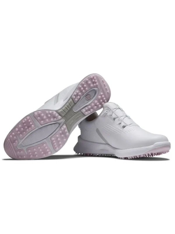 Women FootJoy Womens Golf Shoes< Women'S Fuel Boa Golf Shoes - White