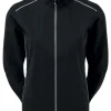 Women FootJoy Wind & Rain Wear< Women'S Hydrolite Rain Jacket - Black/Silver