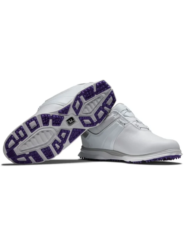 Women FootJoy Womens Golf Shoes< Women'S Pro Sl Boa '22 Golf Shoes - White/Silver