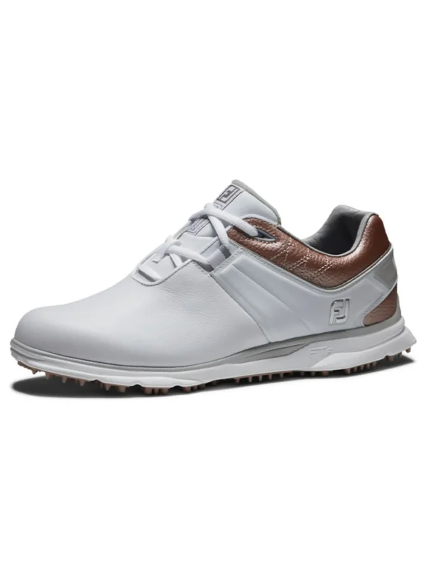 Women FootJoy Womens Golf Shoes< Women'S Pro Sl Golf Shoes - White/Rose