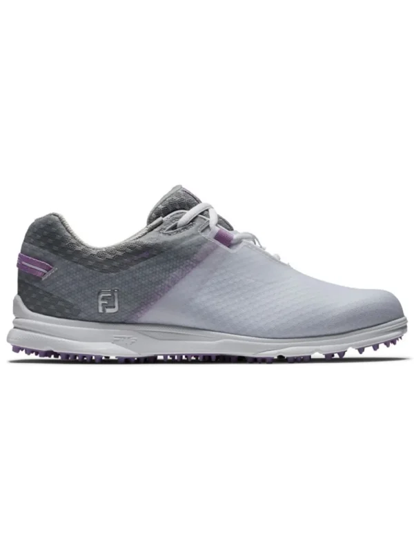 Women FootJoy Womens Golf Shoes< Women'S Pro Sl Sport Golf Shoes - White/Grey