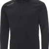 Men Galvin Green Jumpers< Drake Insula Half-Zip - Black