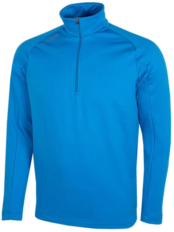 Men Galvin Green Jumpers< Drake Insula Half-Zip - Blue