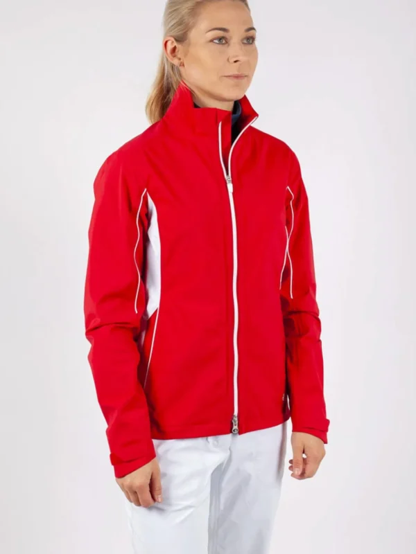 Women Galvin Green Wind & Rain Wear< Women'S Aila Gore-Tex Paclite Rain Jacket - Red/White