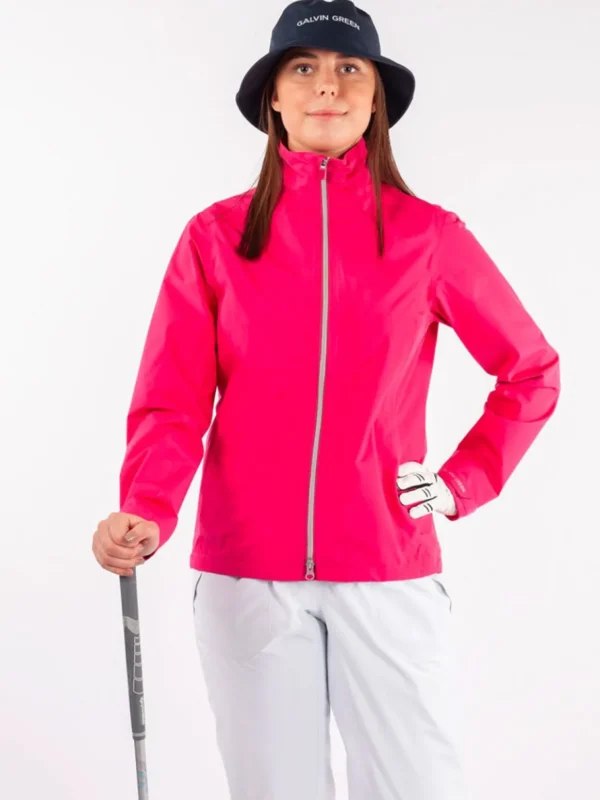 Women Galvin Green Wind & Rain Wear< Women'S Alice Gore-Tex Paclite Rain Jacket - Deep Pink