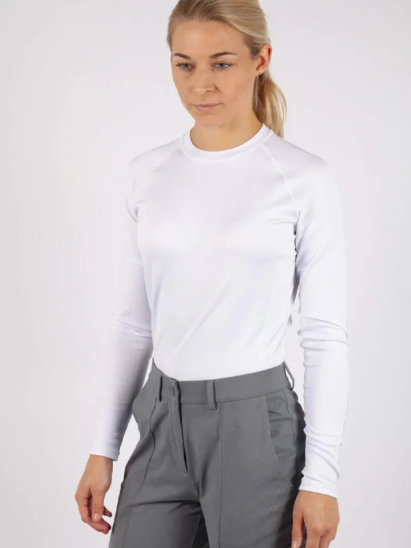 Women Galvin Green Base Layers< Women'S Elaine Skintight Thermal Base Layer - White