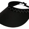 Glove It Visors< Bling Crystal Coil Visor - Black