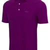 Men Greg Norman Shirts< Classic Pique Shark Polo - Vintage Grape