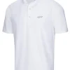 Men Greg Norman Shirts< Classic Pique Shark Polo - White