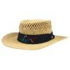 Greg Norman Hats< Signature Straw Hat - Natural