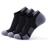 Meikan Socks Socks<Meikan 3 Pack Low Cut Coolmax Technical Sports Socks - Black/Grey