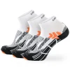 Meikan Socks Socks<Meikan 3 Pack Quarter Cut Coolmax Performance Sports Socks - White