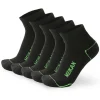 Meikan Socks Socks<Meikan 5 Pack Quarter Cut Repreve Performance Sports Socks