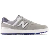 Men New Balance Mens Golf Shoes< 574 Greens Sl (2E) Golf Shoes - Grey/White