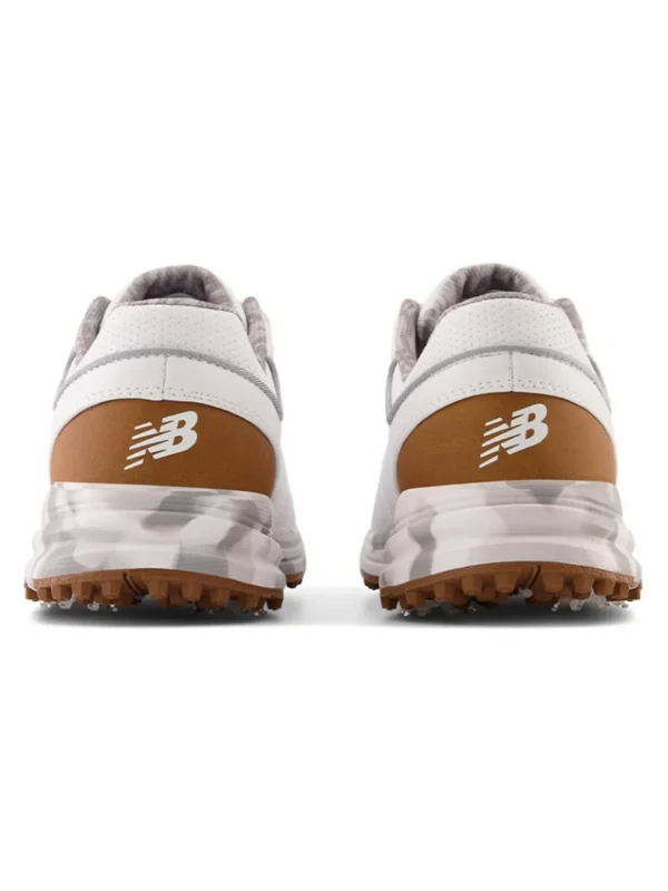 Men New Balance Mens Golf Shoes< Brighton (2E) Golf Shoes - White/Brown